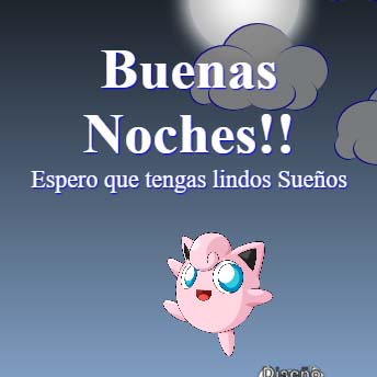 postal buenas noches